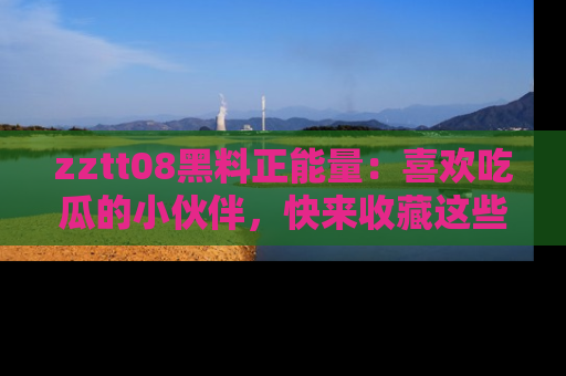 zztt08黑料正能量：喜欢吃瓜的小伙伴，快来收藏这些优质资源！