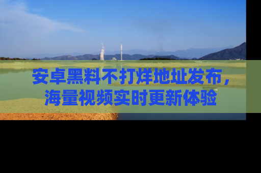 安卓黑料不打烊地址发布，海量视频实时更新体验