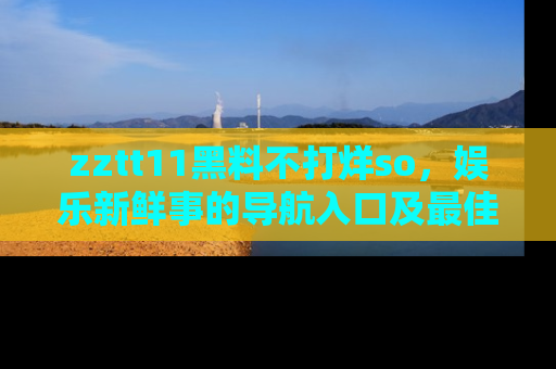 zztt11黑料不打烊so，娱乐新鲜事的导航入口及最佳浏览线路推荐