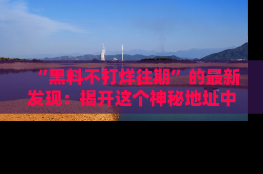 “黑料不打烊往期”的最新发现:揭开这个神秘地址中的爆笑黑料面纱