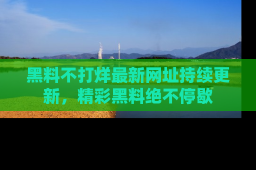 黑料不打烊最新网址持续更新，精彩黑料绝不停歇