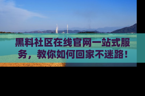 黑料社区在线官网一站式服务，教你如何回家不迷路！
