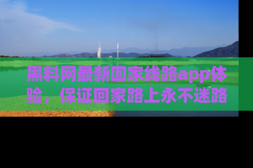 黑料网最新回家线路app体验，保证回家路上永不迷路顺畅