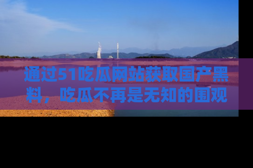 通过51吃瓜网站获取国产黑料，吃瓜不再是无知的围观者