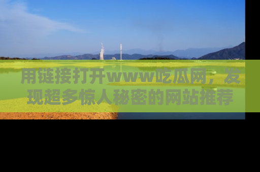 用链接打开www吃瓜网,发现超多惊人秘密的网站推荐!